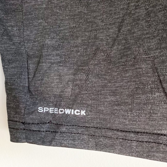 Charcoal Reebok Speedwick Athletic Shirt - Picture 10 of 10